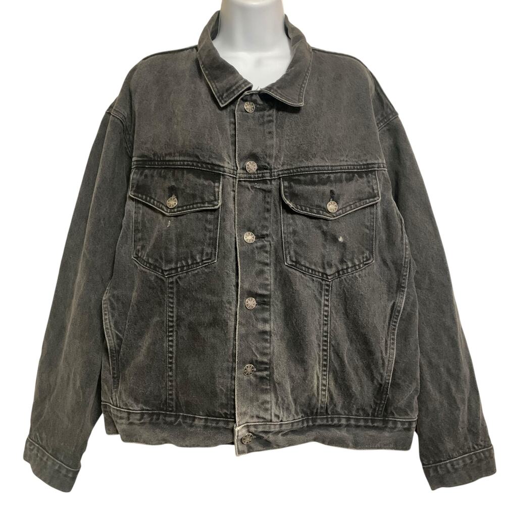 Vintage Saugatuck Dry Goods Denim Jacket Womens Size XL
